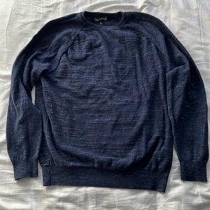 Mens J. Crew factory navy blue sweater. Size M